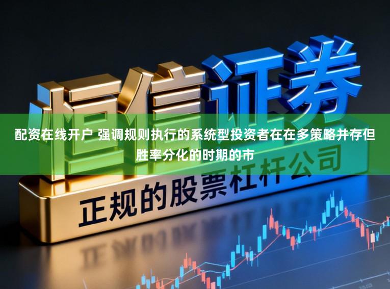 配资在线开户 强调规则执行的系统型投资者在在多策略并存但胜率分化的时期的市