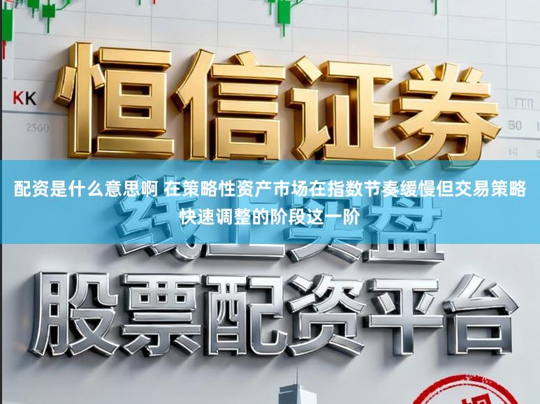 配资是什么意思啊 在策略性资产市场在指数节奏缓慢但交易策略快速调整的阶段这一阶