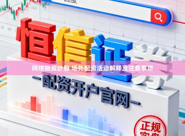 网络融资炒股 场外配资活动解释及注意事项